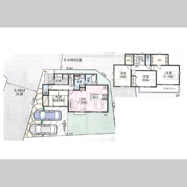 画像3: 千葉市若葉区若松町　全３棟