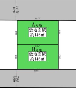 ◇新規初公開◇千葉市花見川区検見川町5丁目　条件なし売地