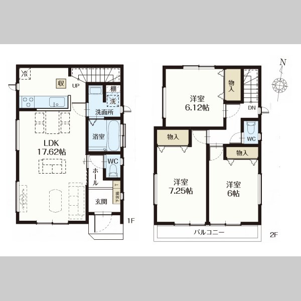 画像4: ☆☆完売御礼☆☆八千代市上高野I　　新築戸建　　全1棟
